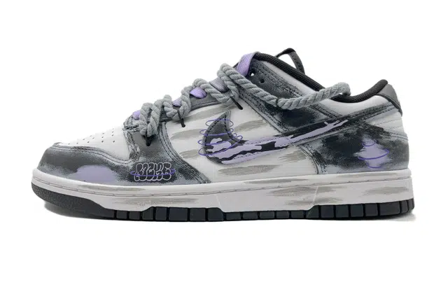 Nike Dunk Low Grey Purple