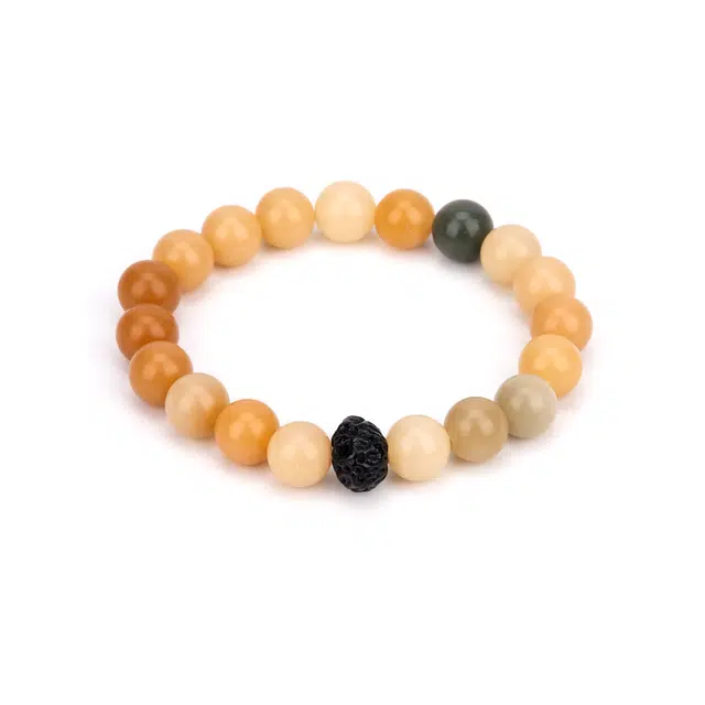 聆听花开 新中式新国风 可爱素圈复古文艺温柔优雅 转运珠佛珠盘玩串珠 小众个性创意设计高级感 白玉菩提 手串 男女同款情侣款