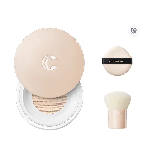 卡姿兰 蜗牛气垫调控蜜粉 控油气色修饰肤色