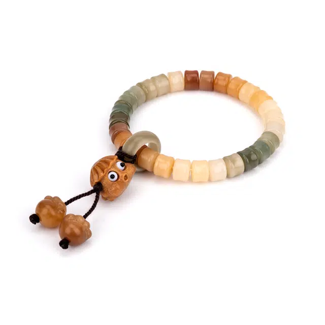 聆听花开 中式新国风 可爱搞怪猫爪手饰 文艺温柔优雅复古转运 佛珠盘玩串珠 小众个性创意 高级感 菩提根 手串 男女同款情侣款