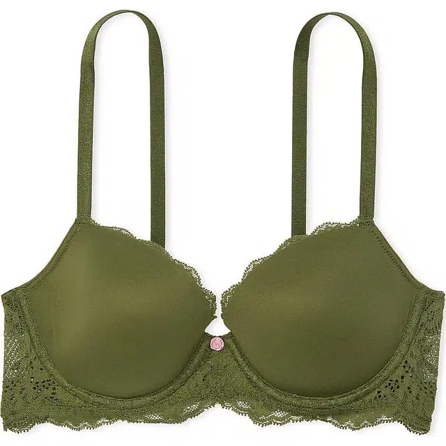 Victoria's Secret DREAM ANGELS Lace Lightly Lined Classic Coverage Demi WG