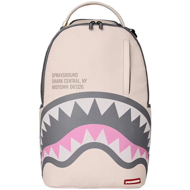 Sprayground Classic PVC Backpack Off-White