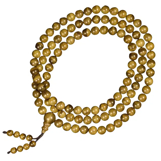 吉千年 四川黄料 金丝楠木 木作手串 男女同款情侣款 金丝檀木