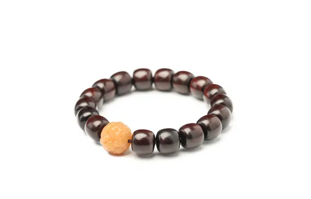 三檀小舍 本命年瑞兽貔貅 招财转运 钱多多 国潮新中式 檀香 手串 男女同款情侣款 紫檀