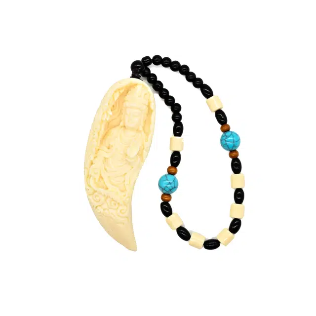 天纵 纳福平安国潮 精雕月牙观音国风 象牙果 菩提手把件 男女同款情侣款