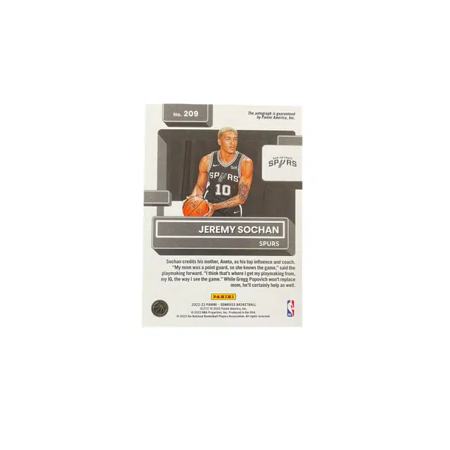 PANINI 2022-23 RC mojo