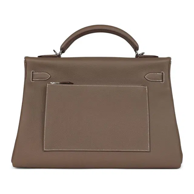HERMES Maxi Kelly 42 Togo 18 Etoupe