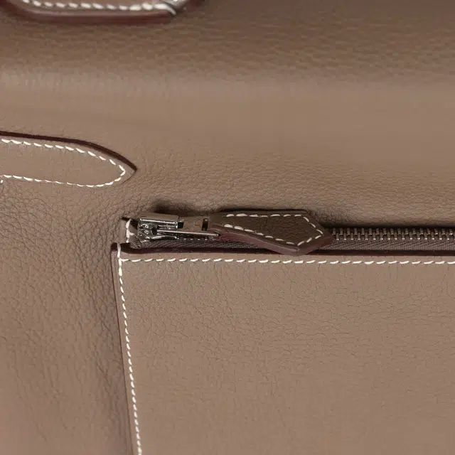 HERMES Maxi Kelly 42 Togo 18 Etoupe