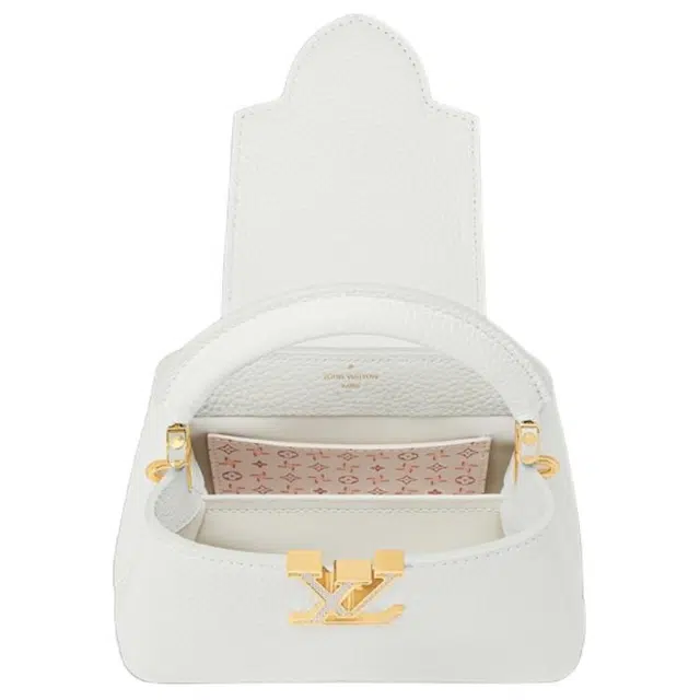 LOUIS VUITTON Capucines Logo Taurillon