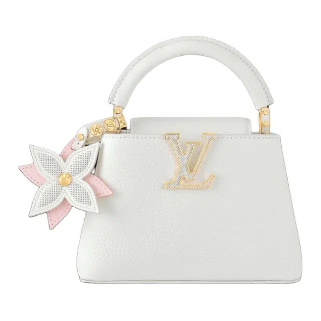 LOUIS VUITTON Capucines Logo Taurillon