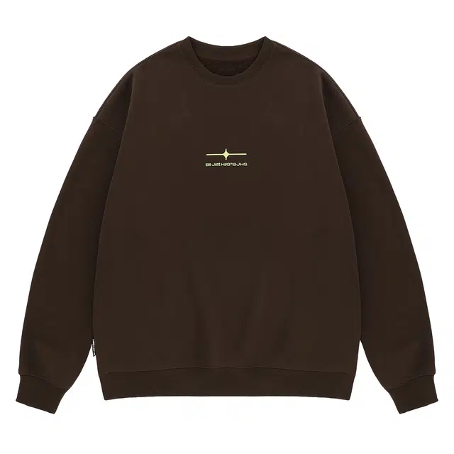 BJHG Lucky Star Knit Fleece Sweatshirt