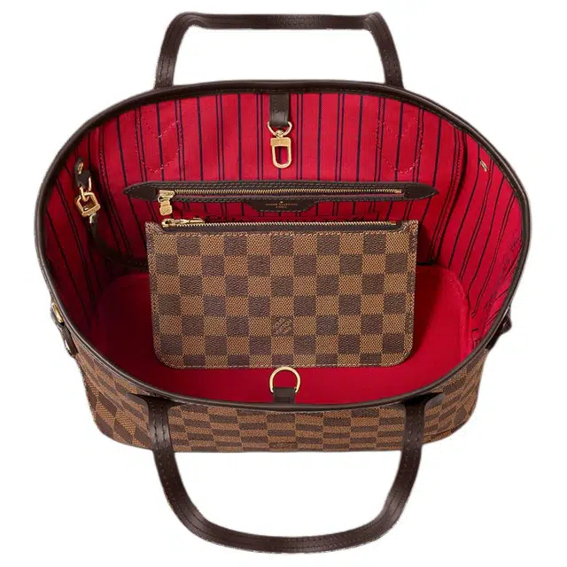 Louis Vuitton Neverfull Tote Brown