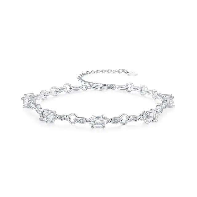 阿黛丽 气质百搭款简约款原创设计高级感轻奢精致小众 宝石 水晶 手链 女款