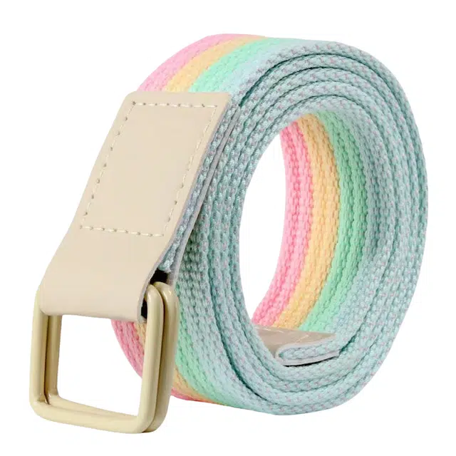 帝企鹅 双环扣牛仔搭配 其他腰带 男女同款情侣款