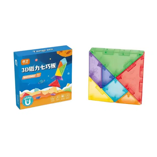 奇艺 七巧板智力拼图益智玩具 探索力培养 早就益智玩具