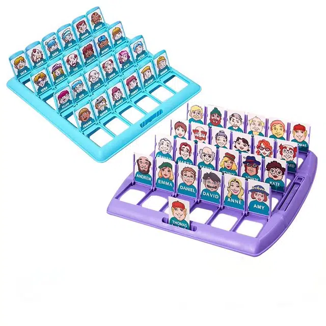 乐乐鱼 猜猜我是谁桌游 亲子互动思维逻辑训练 早教益智玩具