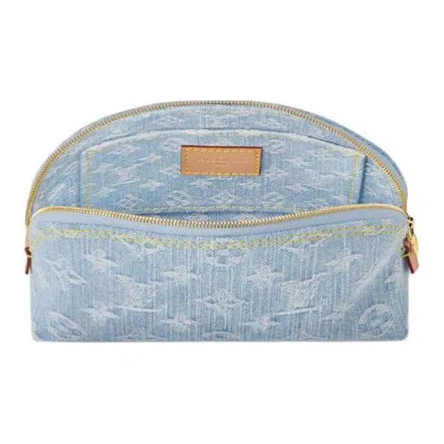 LOUIS VUITTON Sky Denim Pochette Cosmetique