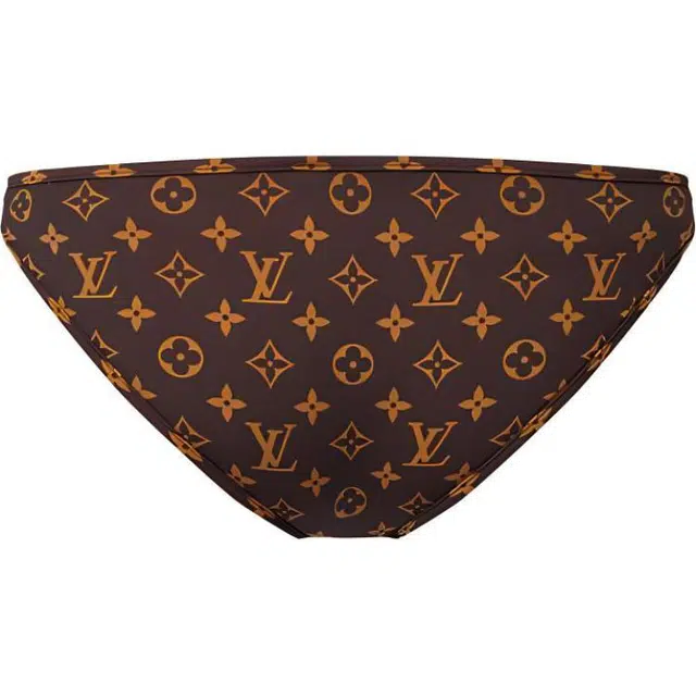 LOUIS VUITTON Monogram Bikini Bottoms Logo 1
