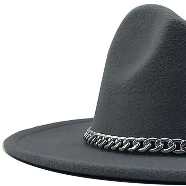 浪莎 欧美款多色 舞台帽毛呢 毡帽爵士礼帽帽子 男女同款情侣款