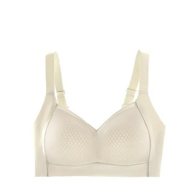 欧迪芬 无痕透气洞洞杯大胸显小防下垂收副乳文胸 女款