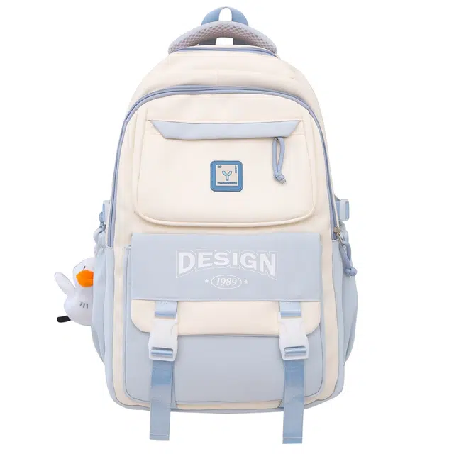 醇龙 百搭时尚多隔层 尼龙 双肩包 男女同款情侣款 多色