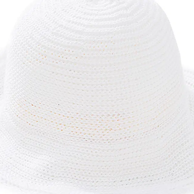 浪莎 春夏混线盆帽遮阳帽子女 明星 折叠荷叶边渔夫帽 男女同款情侣款