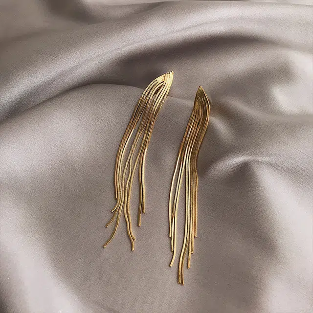 彤彤兔 轻奢高级优雅大气 合金 耳线 女款