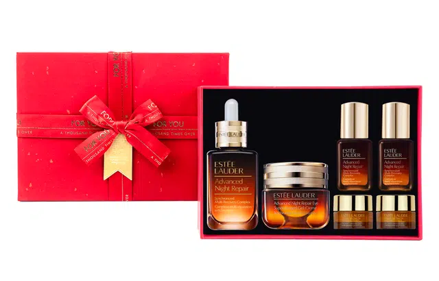 雅诗兰黛 奢宠六件礼 小棕瓶 熬夜眼霜 面部精华液 尊享挚爱礼盒 淡纹紧致保湿修护