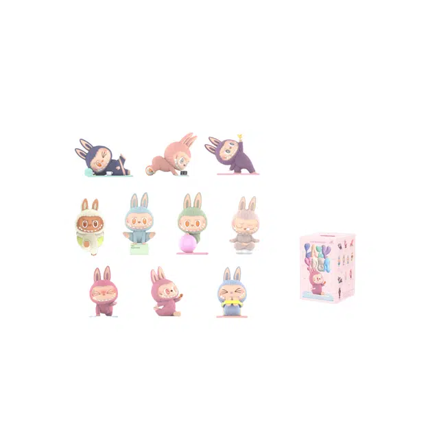 Pop Mart Labubu The Monsters "Lazy Yoga"