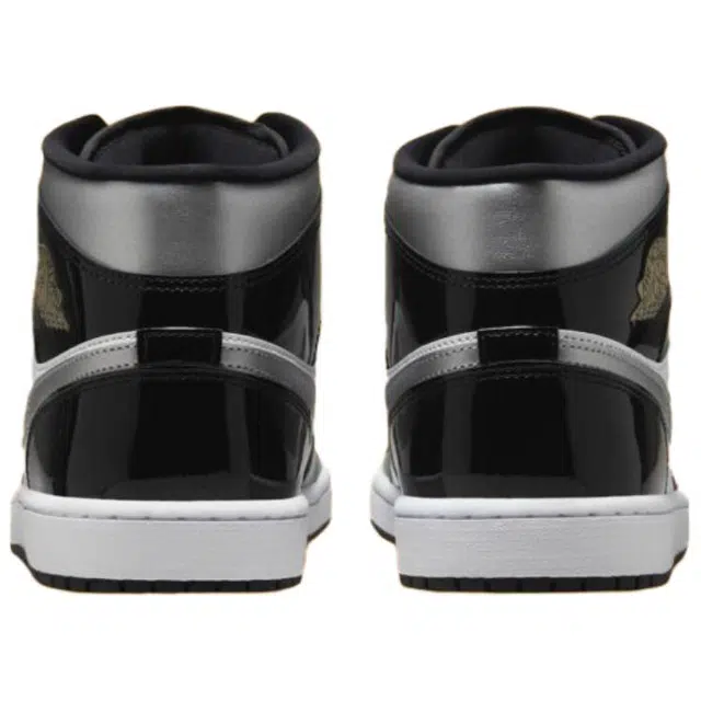 Jordan Air Jordan 1 Mid Black Patent