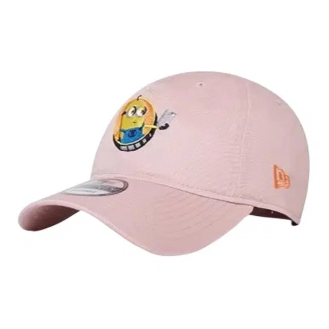 New Era Minions Print Pink Cap