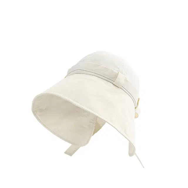 浪莎 轻量化速干飘带防晒遮阳 轻薄夏季遮全脸显脸小百搭 涤纶 渔夫帽 女款