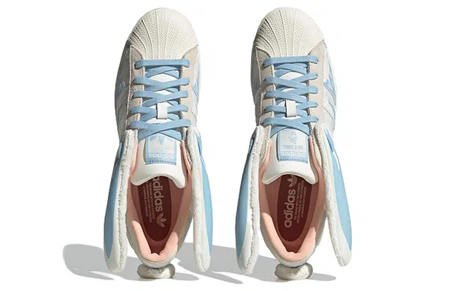 melting sadness x adidas originals Superstar Papercut
