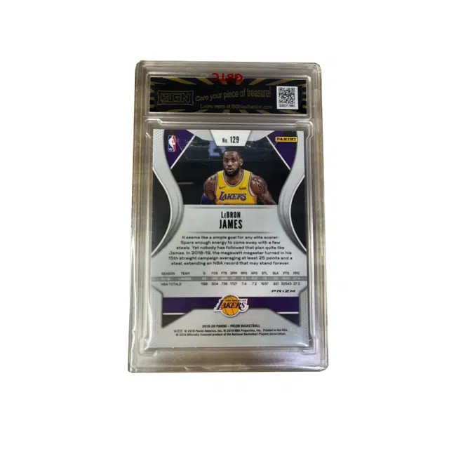 PANINI 2018-2019 prizm bgn9
