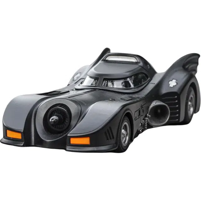 奇艺 蝙蝠战车 收藏摆件合金车 成品模型