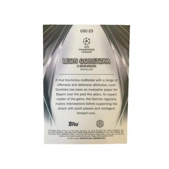 Topps 23-24 UCC Chrome