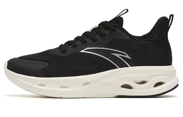 Anta Running Shoes Black White