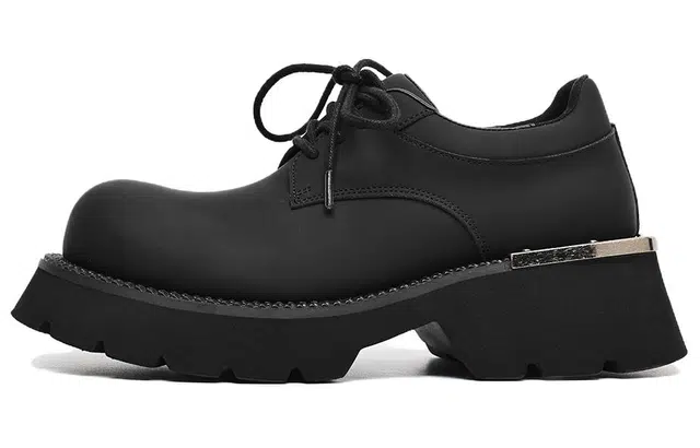 健休 二层牛皮牛皮革 舒适百搭 休闲鞋 男款 黑色