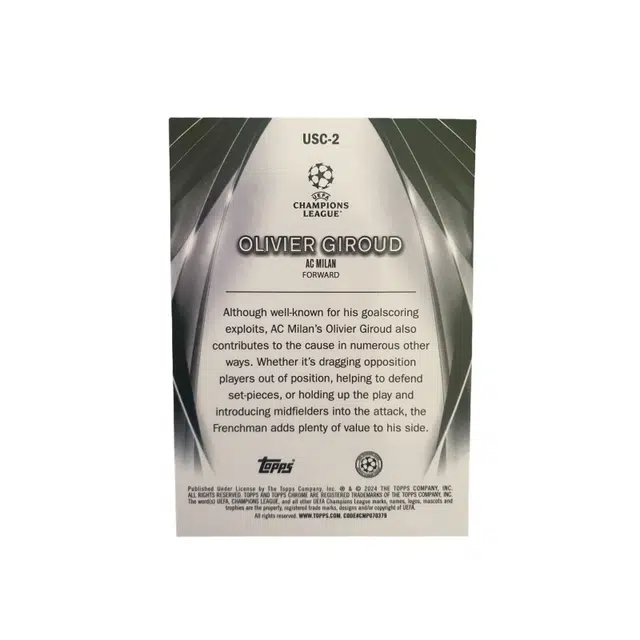 Topps 23-24 UCC Chrome AC