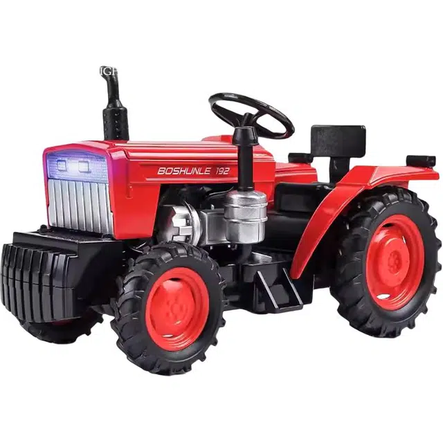 卡威 合金拖拉机 手扶农夫车 成品模型