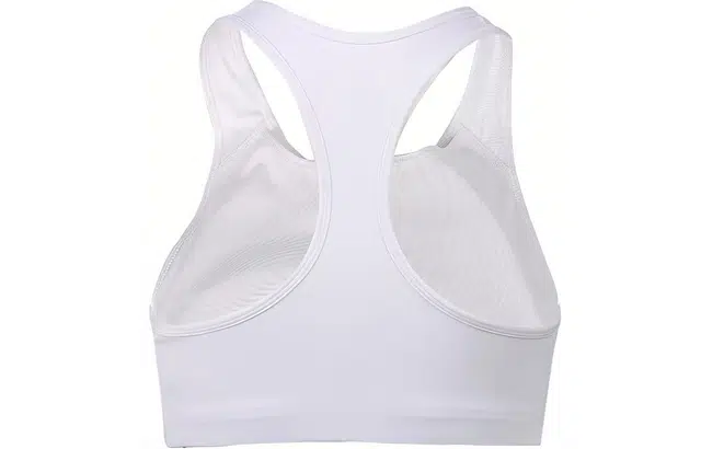 Nike Swoosh Dri-FIT Sports Bra White