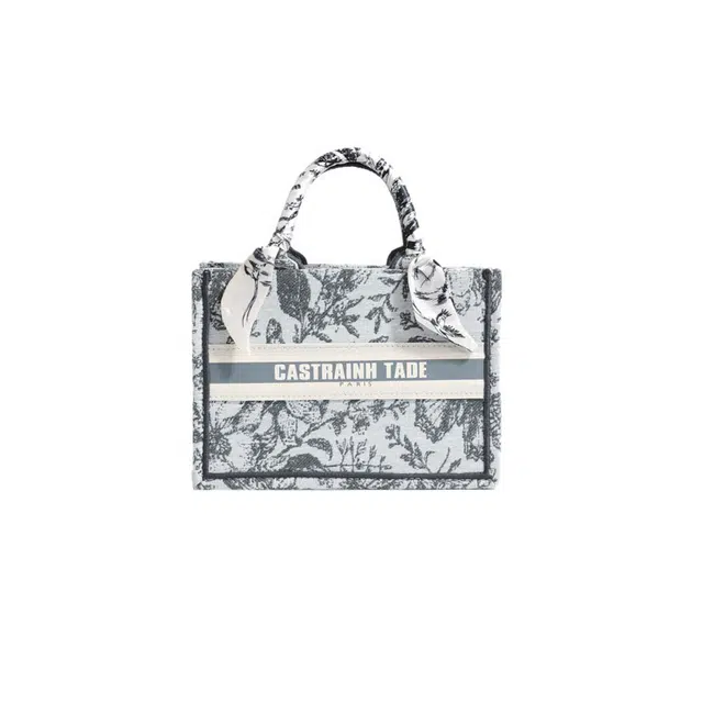 Jane Klain Tote Bag Blue