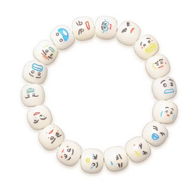 彗时 在逃公主文玩复兴人生百态 喜怒人生 国风新中式招财纳福转运珠素串送福气小众佛珠念珠 菩提根 手串 男女同款情侣款