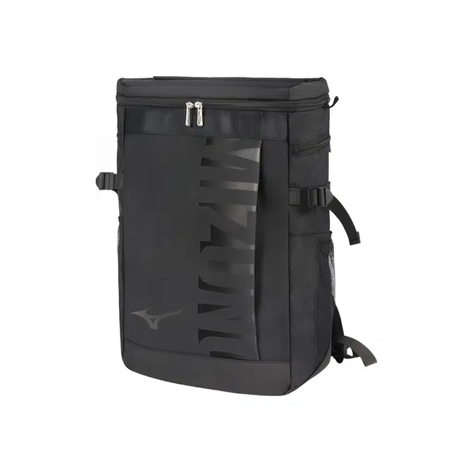 Mizuno Waterproof Sports Backpack Large Capacity Black