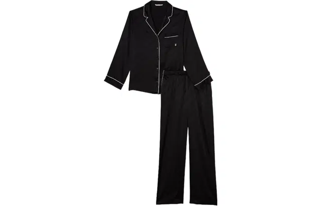 Victoria's Secret Pajama Set Black