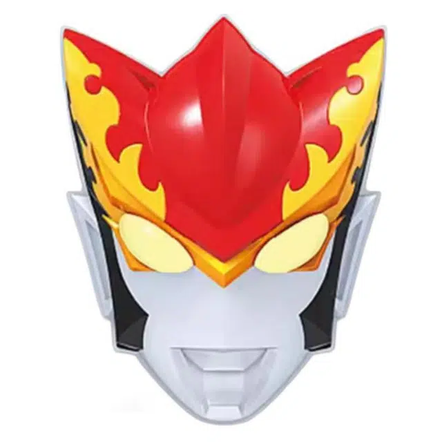 灵动创想 罗索奥特曼 无毒声光面具 奥特之力 玩具