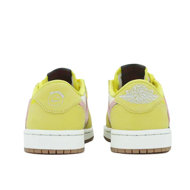 Travis Scott x Air Jordan 1 Low "Yellow Pink"