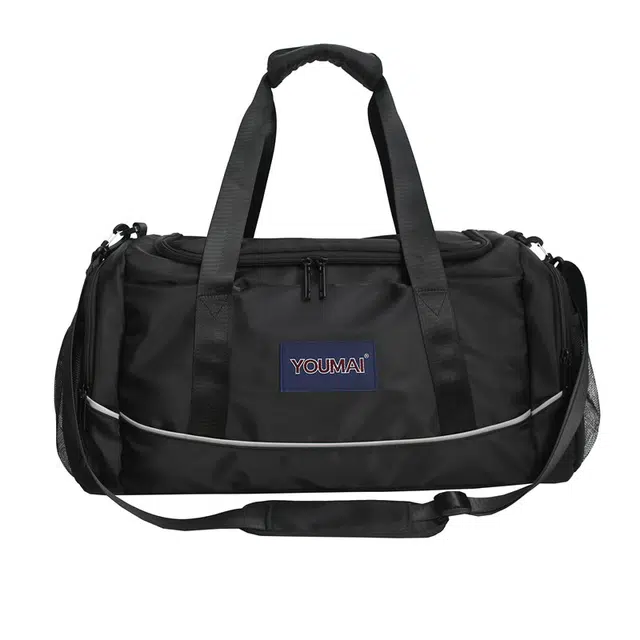 醇龙 干湿分离多用简约休闲 尼龙 旅行包 男女同款情侣款 卡其/黄/红/黑/粉/绿/蓝