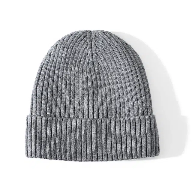 浪莎 针织保暖纯色显脸小针织 韩版冷帽户外骑行出行防风防风寒堆堆帽 加厚款 粘纤 聚酯纤维 锦纶 绒线帽 男女同款情侣款
