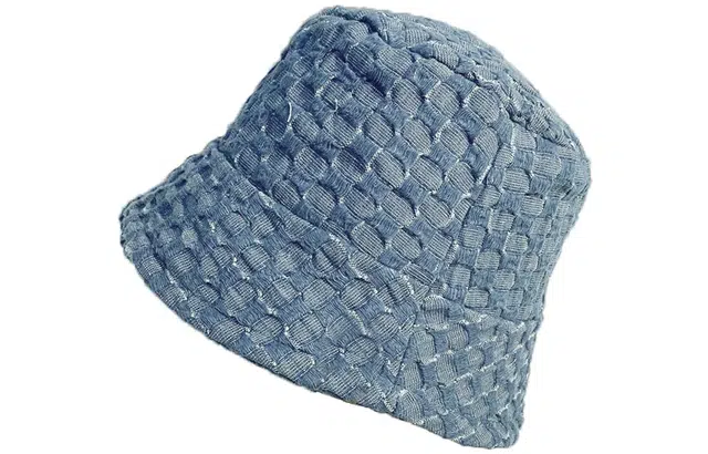 优幽兰 韩版显脸小宽帽檐高级感港风格子盆帽度假旅游街拍防紫外线遮阳 棉 渔夫帽 女款